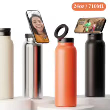 Termo de 24oz con apoyador de teléfono magnético