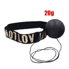 Bola de velocidad de boxeo montada en la cabeza, pelota de boxeo de PU, entrenamiento MMA Sanda, reacción de mano y ojo